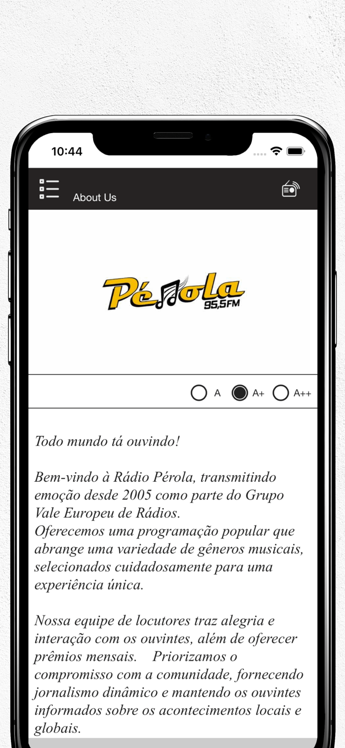 Pérola FM 95.5 - Timbó