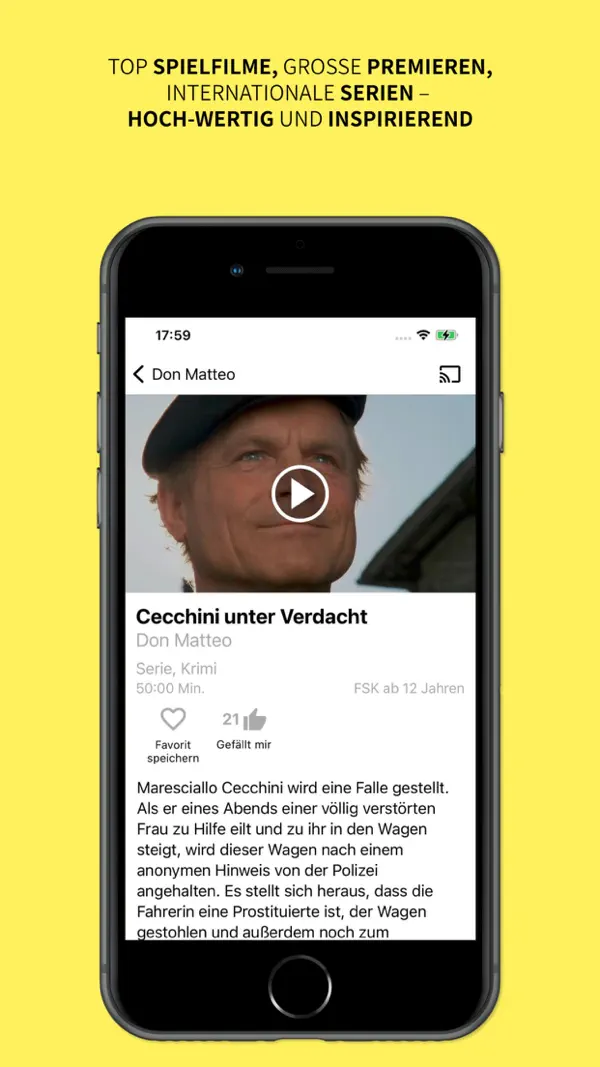 Bibel TV iPhone App Screenshot 2 – Unterhaltung