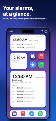 Alarm Pro: Calendar Alarms iPhone screenshot
