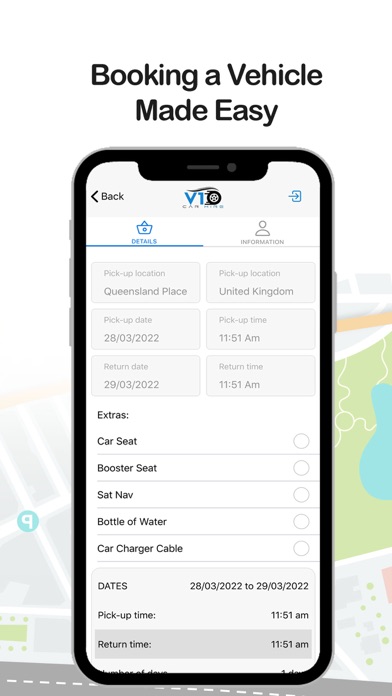 V1 Car Hire & Vehicle Rental Screenshot