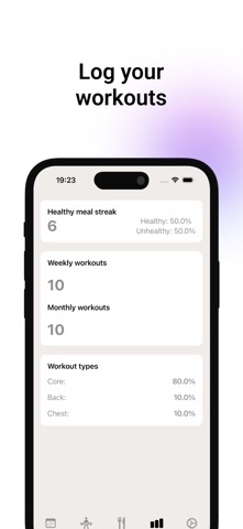 Workout Tracker: Dumb Gym Screenshot 2 of 3