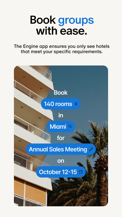 Engine Corporate Travel Screenshot