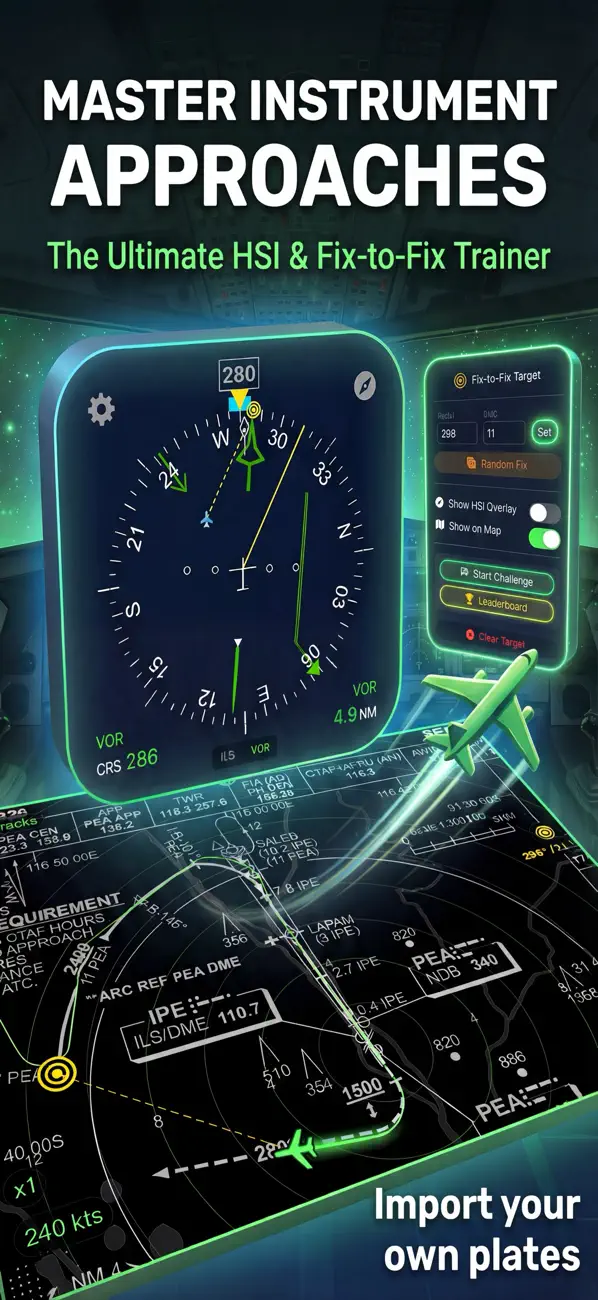 HSI - Instrument Approach Sim Screenshot 4