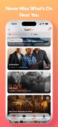 GetOut: Local Events Near You screenshot 2