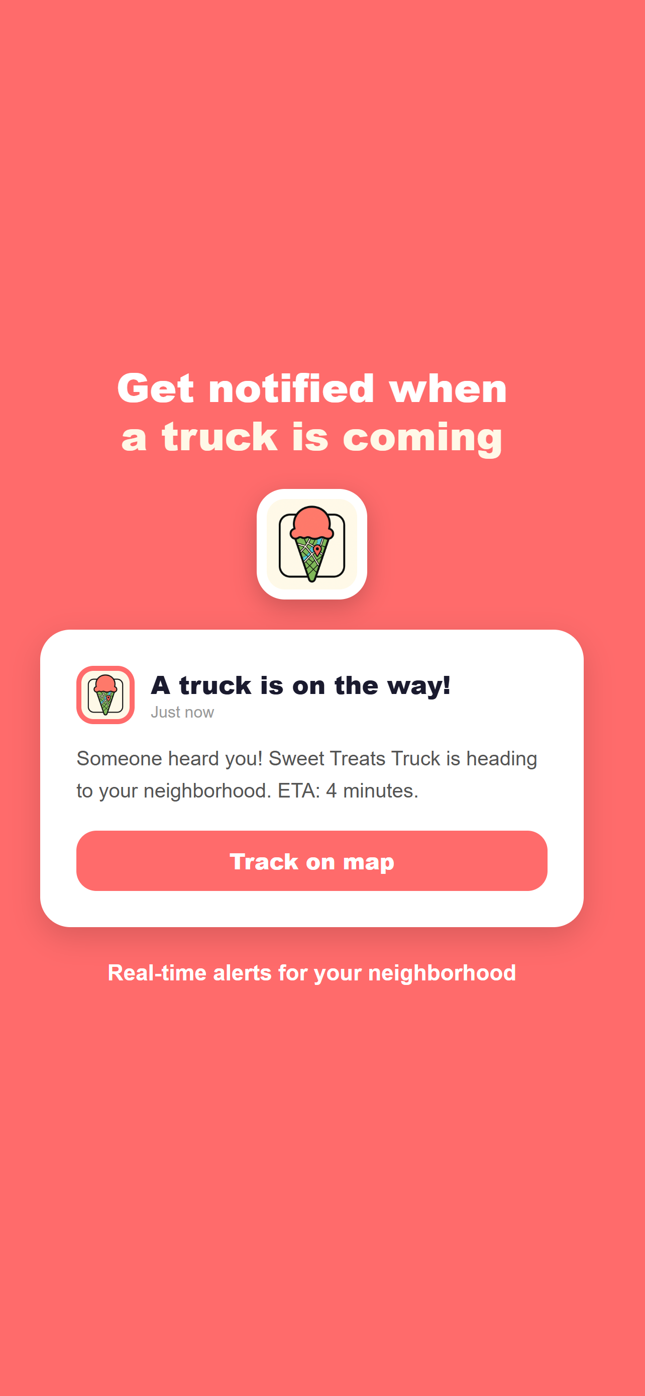 Scoops: Ice Cream Truck Finder