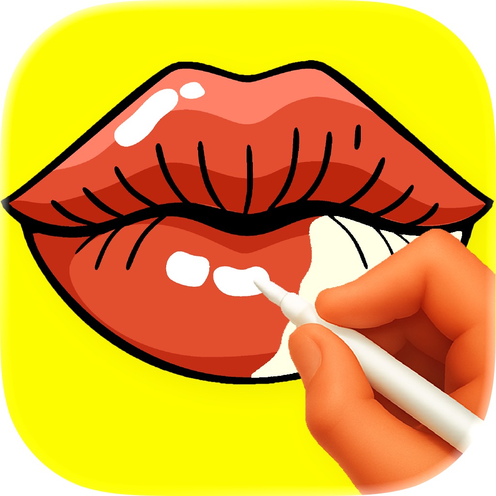 Apple App Store cover for ArtLoop: How To Draw Lessons