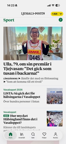 Ljusdals-Posten Screenshot 2 of 3