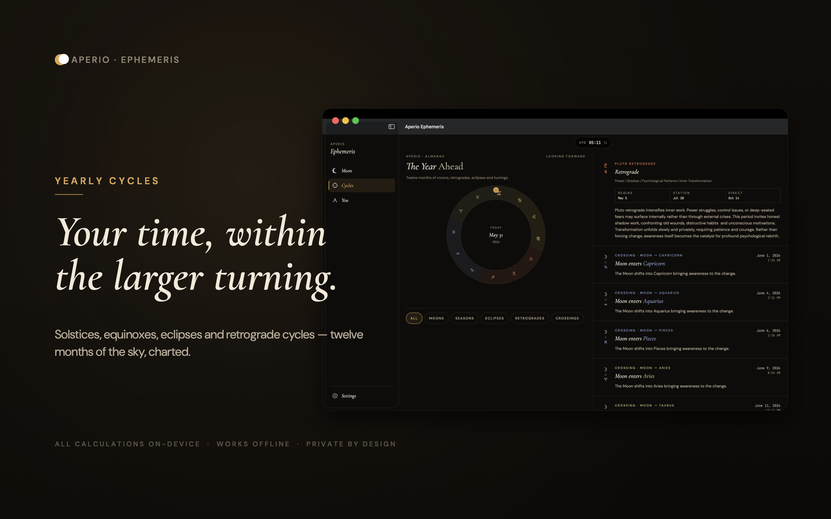 Aperio Ephemeris screenshot 8