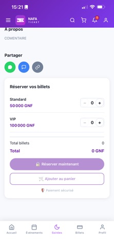 NafaTicket Screenshot 4 of 5