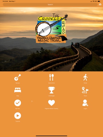 The Crooked Road iPad screenshot