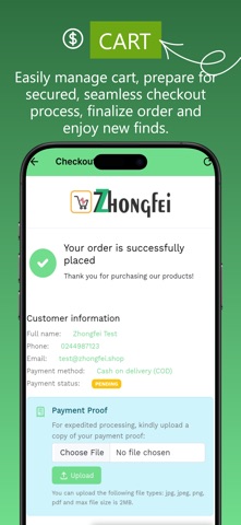 Zhongfei - Vibrant marketplace screenshot