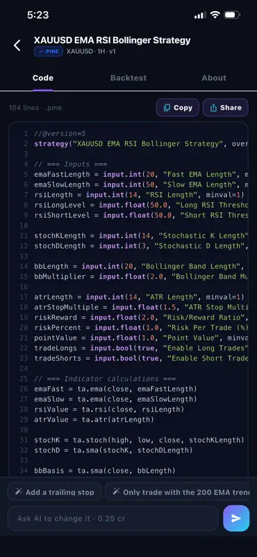 AI Trading: Bots & Strategies screenshot 8 of 10