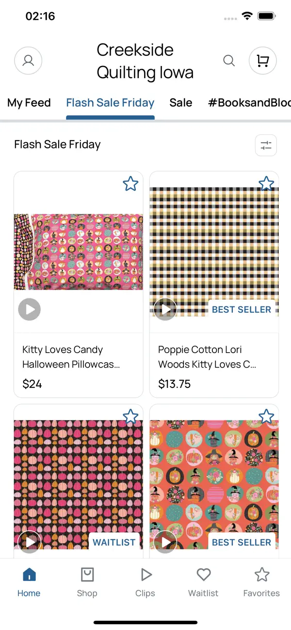 Screenshot #1 pour Creekside Quilting Iowa