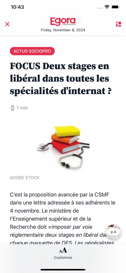 Egora hebdo