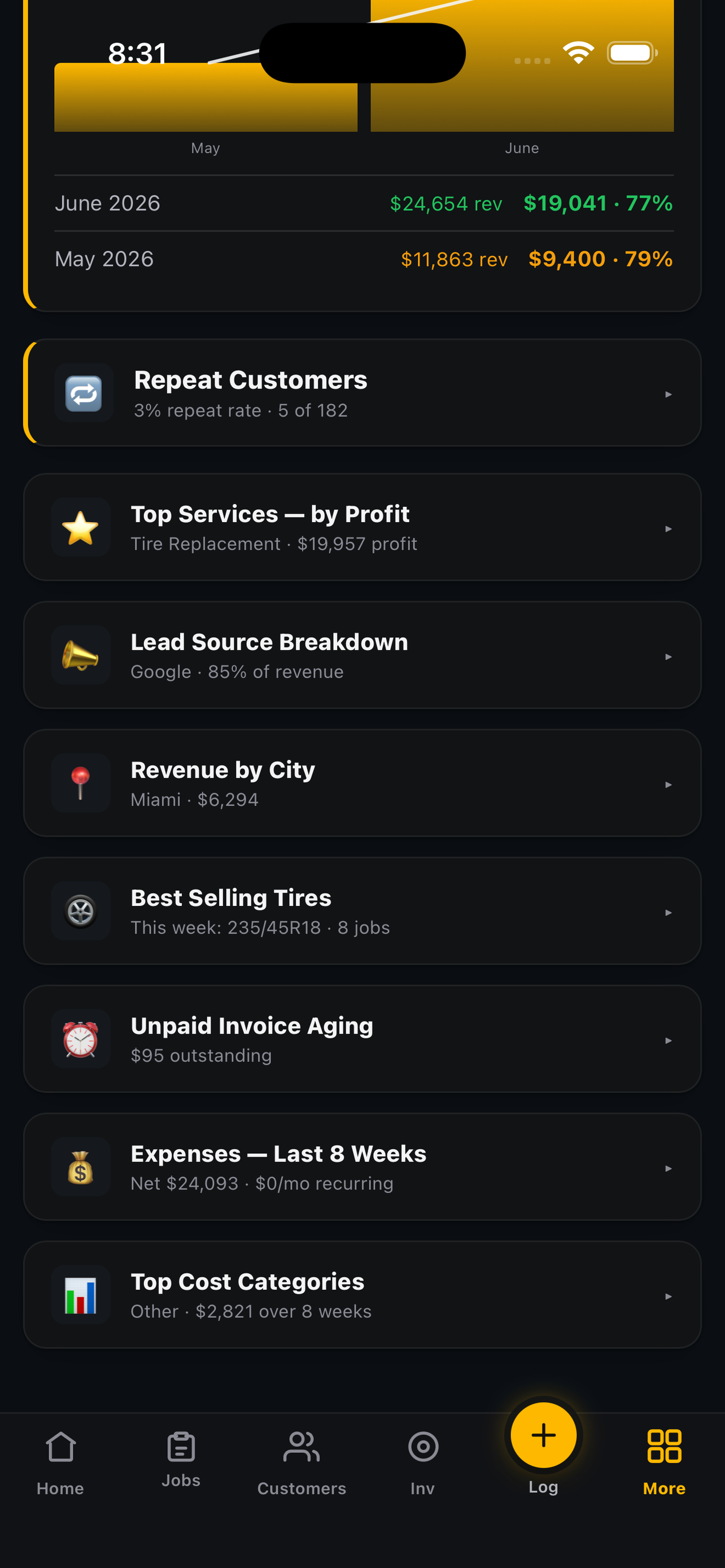 Mobile Service OS screenshot 5