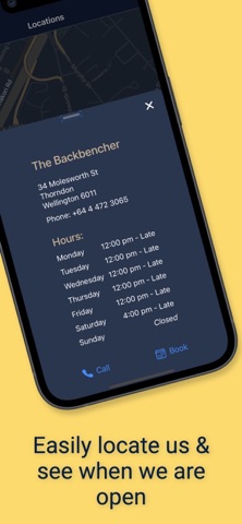 Backbencher iPhone screenshot