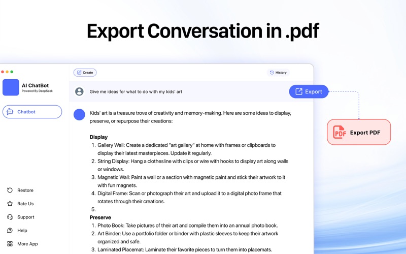 Think AI: Ask Chatbot Anything Screenshot