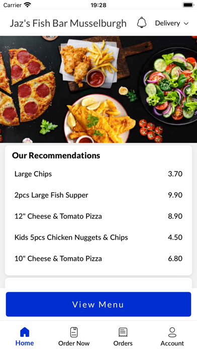 Jaz's Fish Bar Musselburgh Screenshot