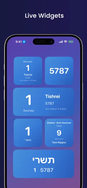 Roshi: Hebrew Calendar screenshot 3