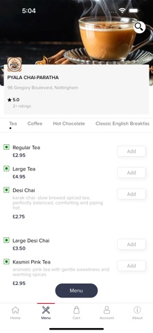 PYALA CHAI-PARATHA screenshot