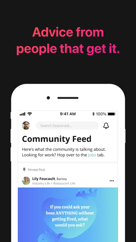 Seasoned: Jobs & Community screenshot 4 of 5