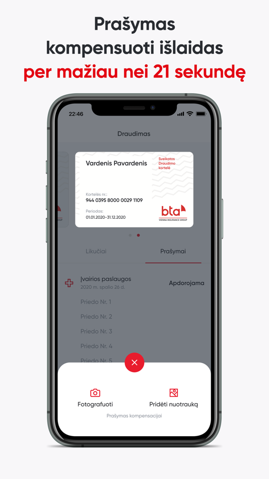 #4. Mano BTA (iOS) 由: BTA Baltic Insurance Company AAS