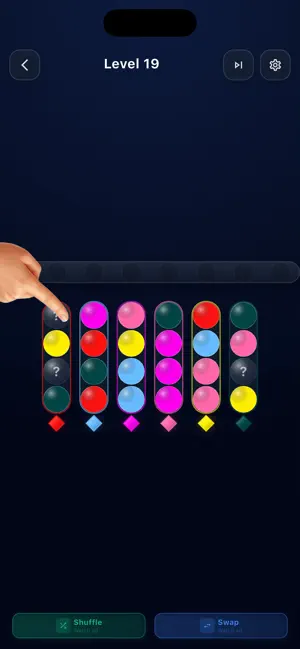 Glo Sort Puzzle screenshot 2