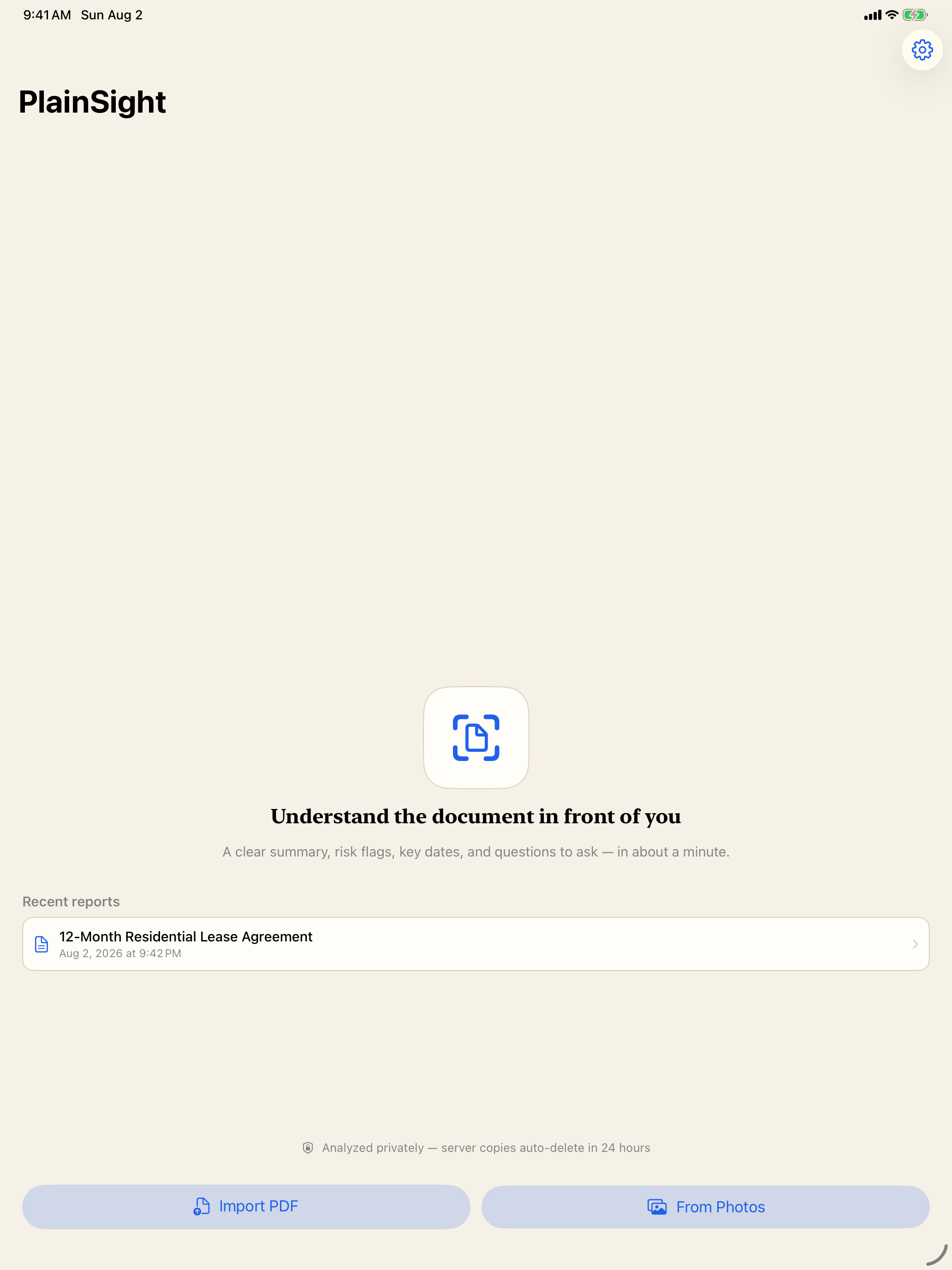 PlainSight: Document Explainer screenshot 12