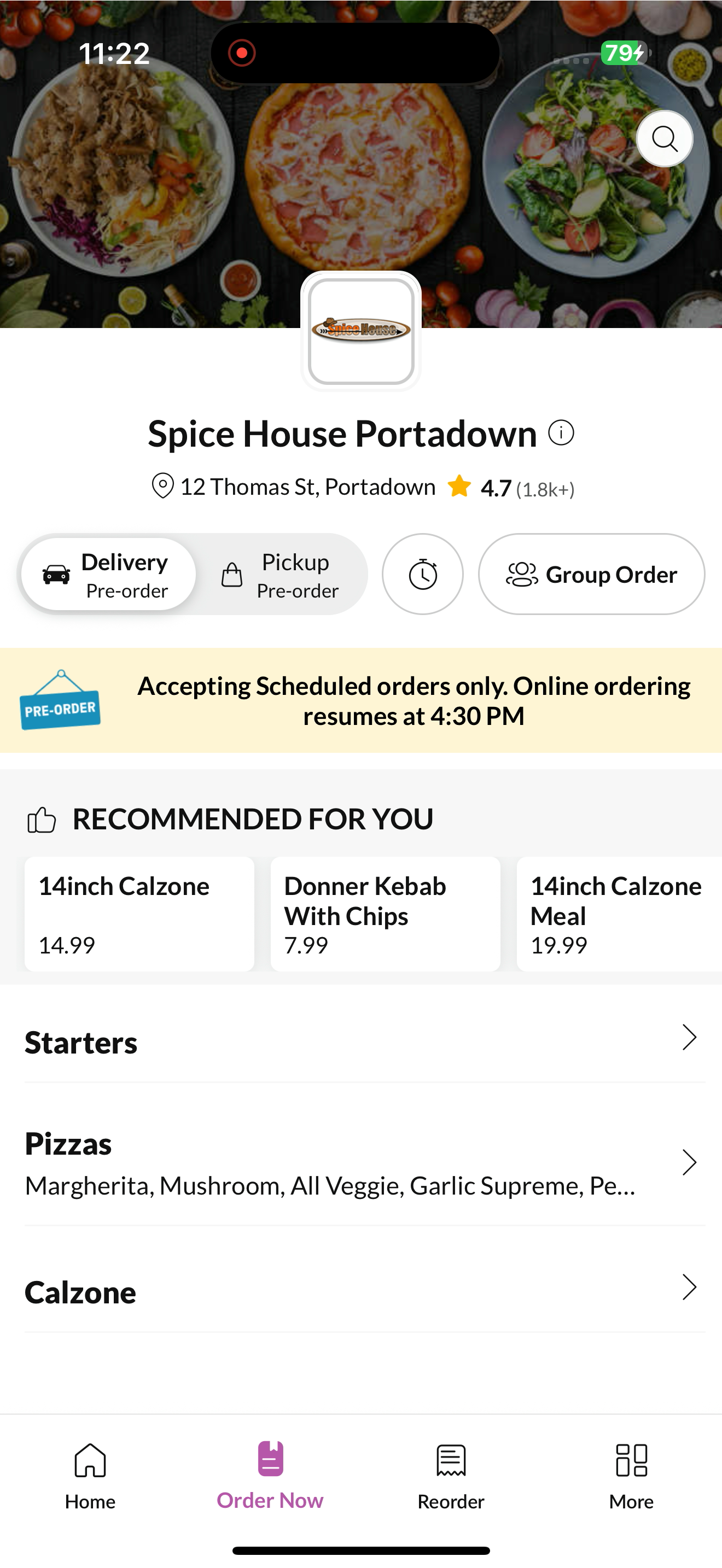 Spice House Portadown. screenshot 2
