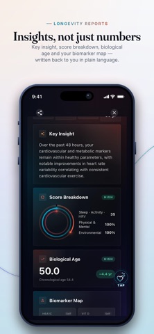 Longeva: Longevity Coach Screenshot 5 of 7