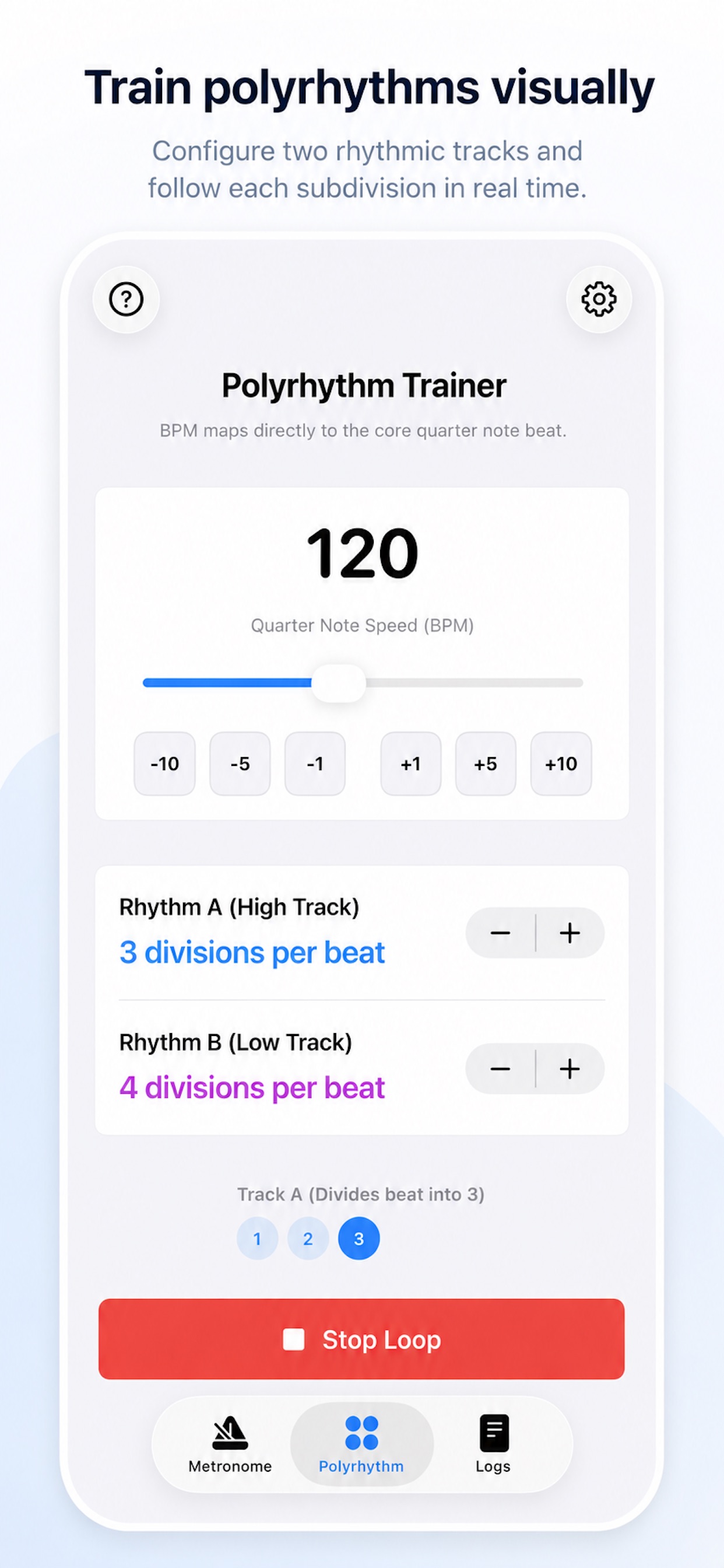 Screenshot 2 of Metronome Companion