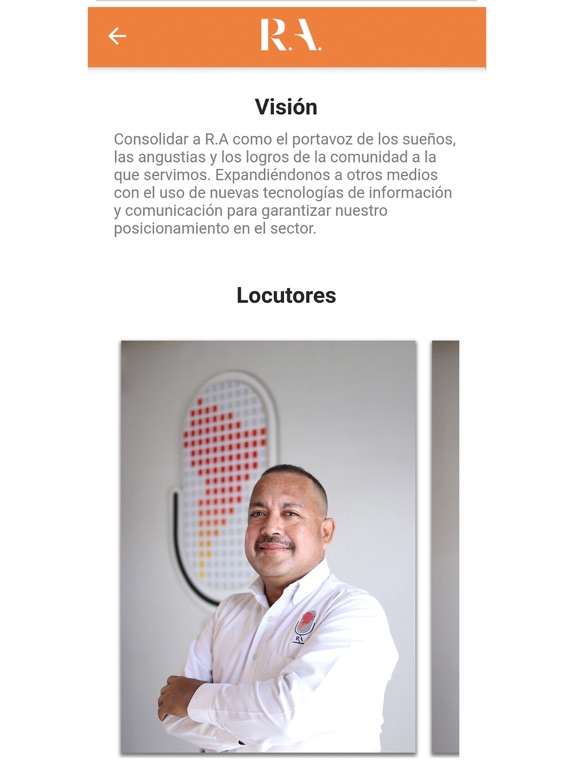 Radio America Ve iPad screenshot 5 - Music app