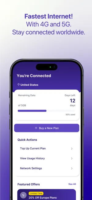 Pika eSIM screenshot 4