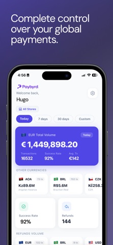Paybyrd Dashboard Screenshot 1 of 5