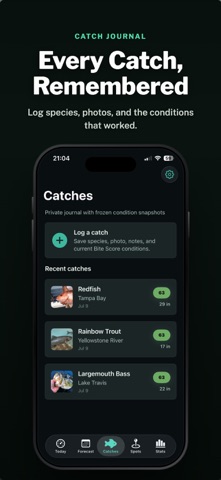 Fishing Forecast & Maps: Fishn screenshot