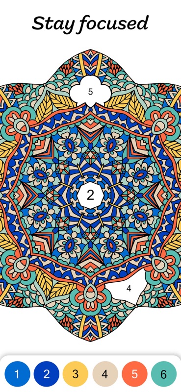Color by Numbers for Adults screenshot 5