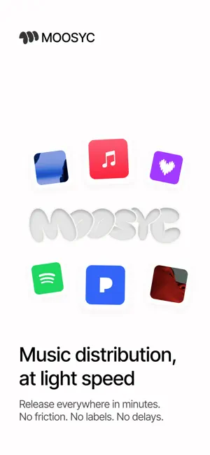 MOOSYC: Music Distribution screenshot 1