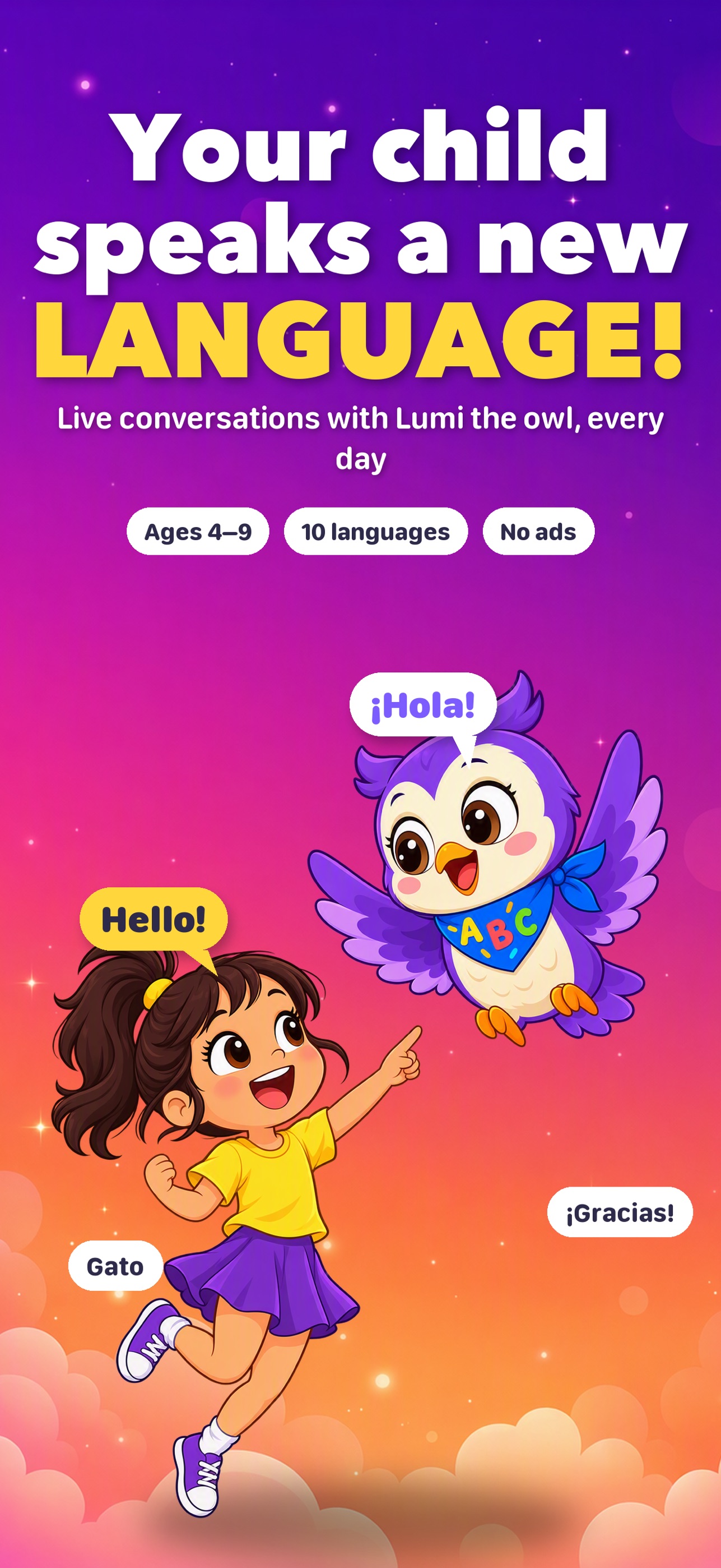Screenshot 1 of Lumi Kids: Learn Languages