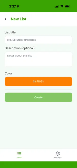 Do Grocery List screenshot 3