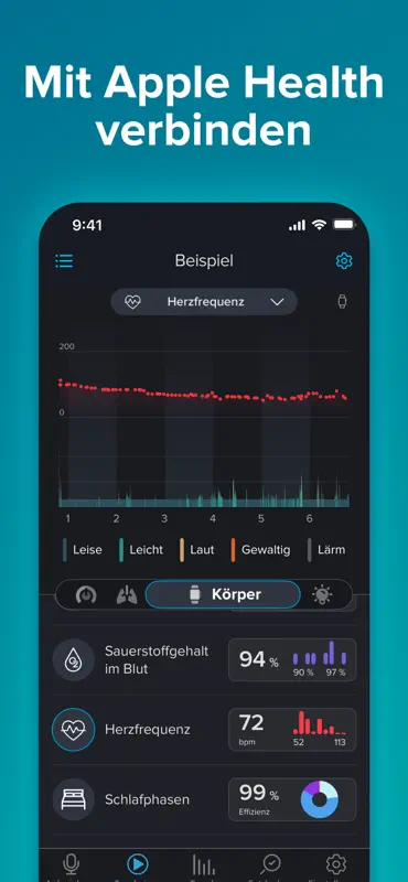 SnoreLab: Schnarchen aufnehmen screenshot 10 of 10