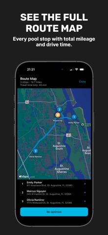 Poolistry Pro: Pool Service iPhone screenshot