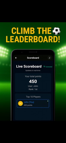 FootyGuess - Football Quiz iPhone screenshot