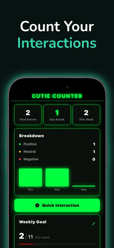 Cutie Counter App screenshot 1