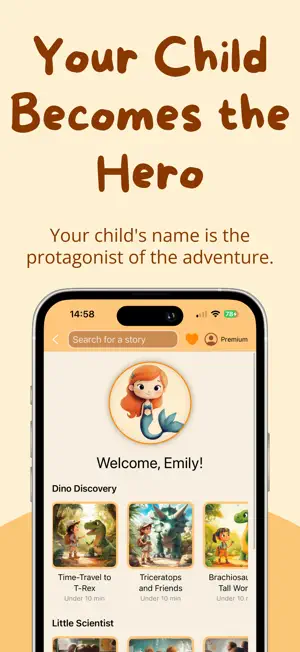 HeroKido: Kids Bedtime Stories screenshot 1