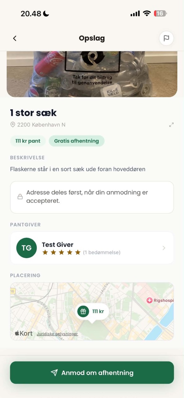 iPhone screenshot