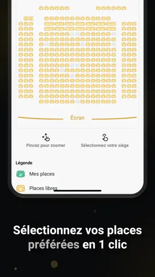 Capture d'écran de Pathé Tunisie sur iPhone 4