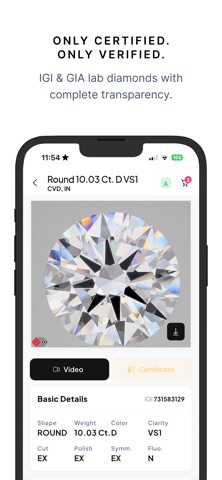 CVD.ONE - Lab Grown Diamonds Screenshot 3 of 8