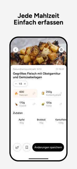 Screenshot von AI Kalorien Tracker - Fit AI auf dem iPhone 4