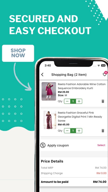 Reeta Fashion - Malaysia screenshot-4