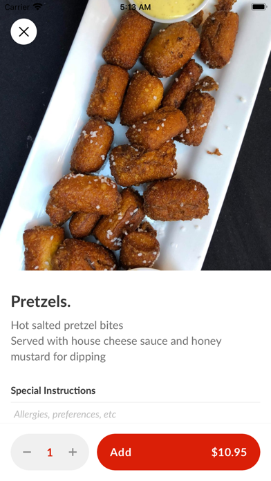 Cowbell Burger & Whiskey Bar iPhone screenshot 4 - Food & Drink app